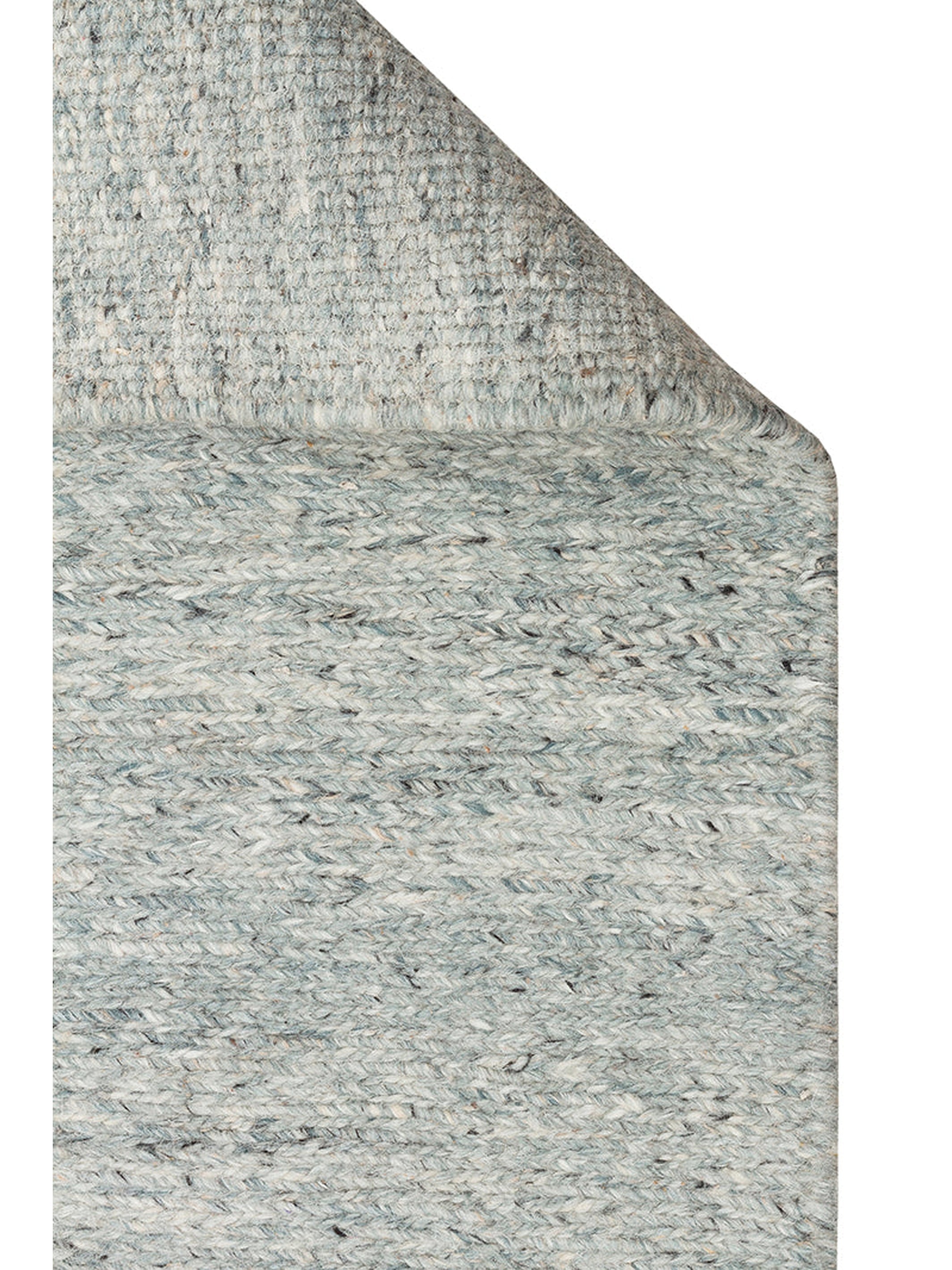 Paglia Serisi %100 Naturel Yeni Zelanda Yünü Sumak Düğümü El Dokuma Salon Oturma Odası Halı BLUE