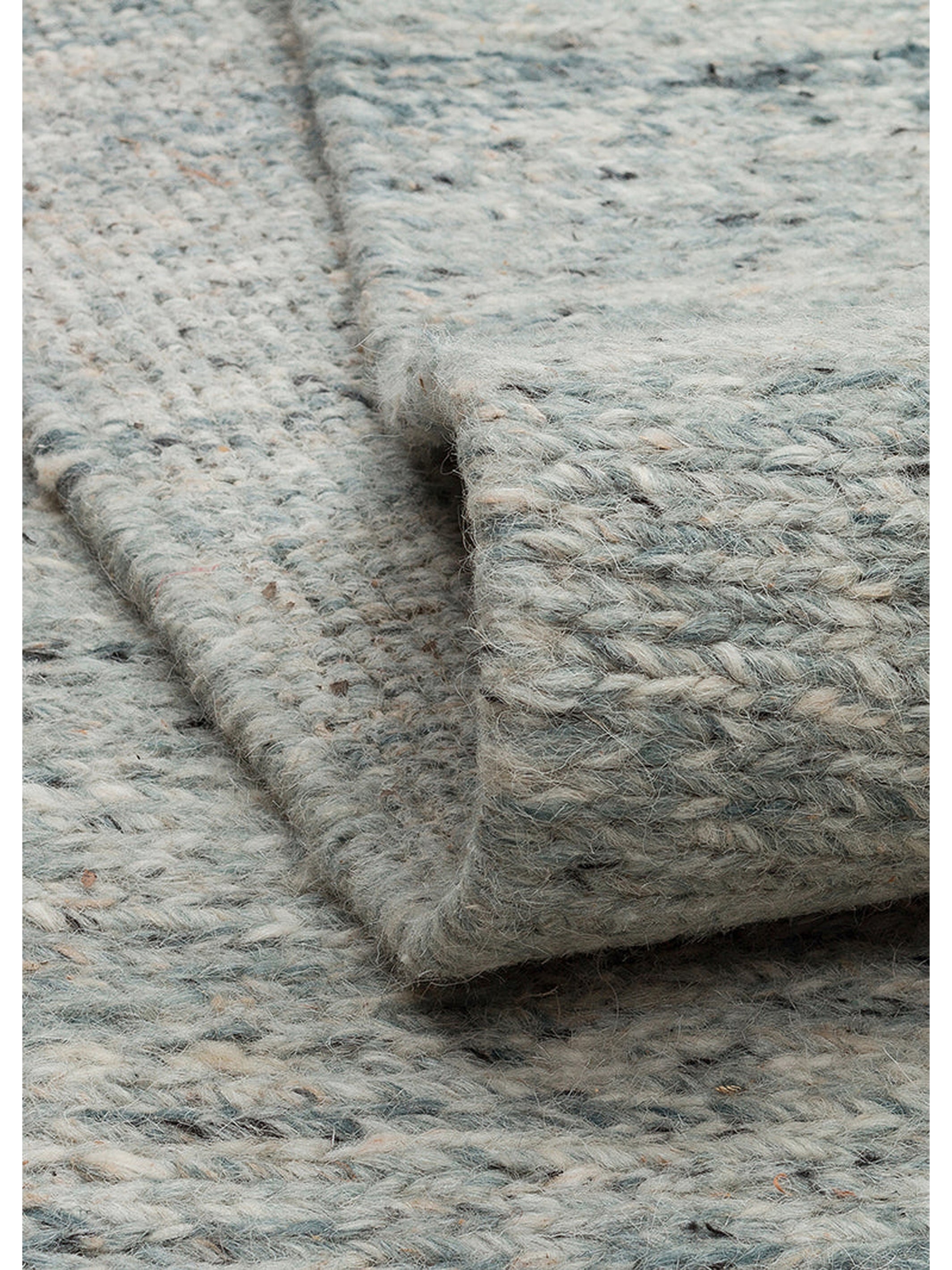 Paglia Serisi %100 Naturel Yeni Zelanda Yünü Sumak Düğümü El Dokuma Salon Oturma Odası Halı BLUE