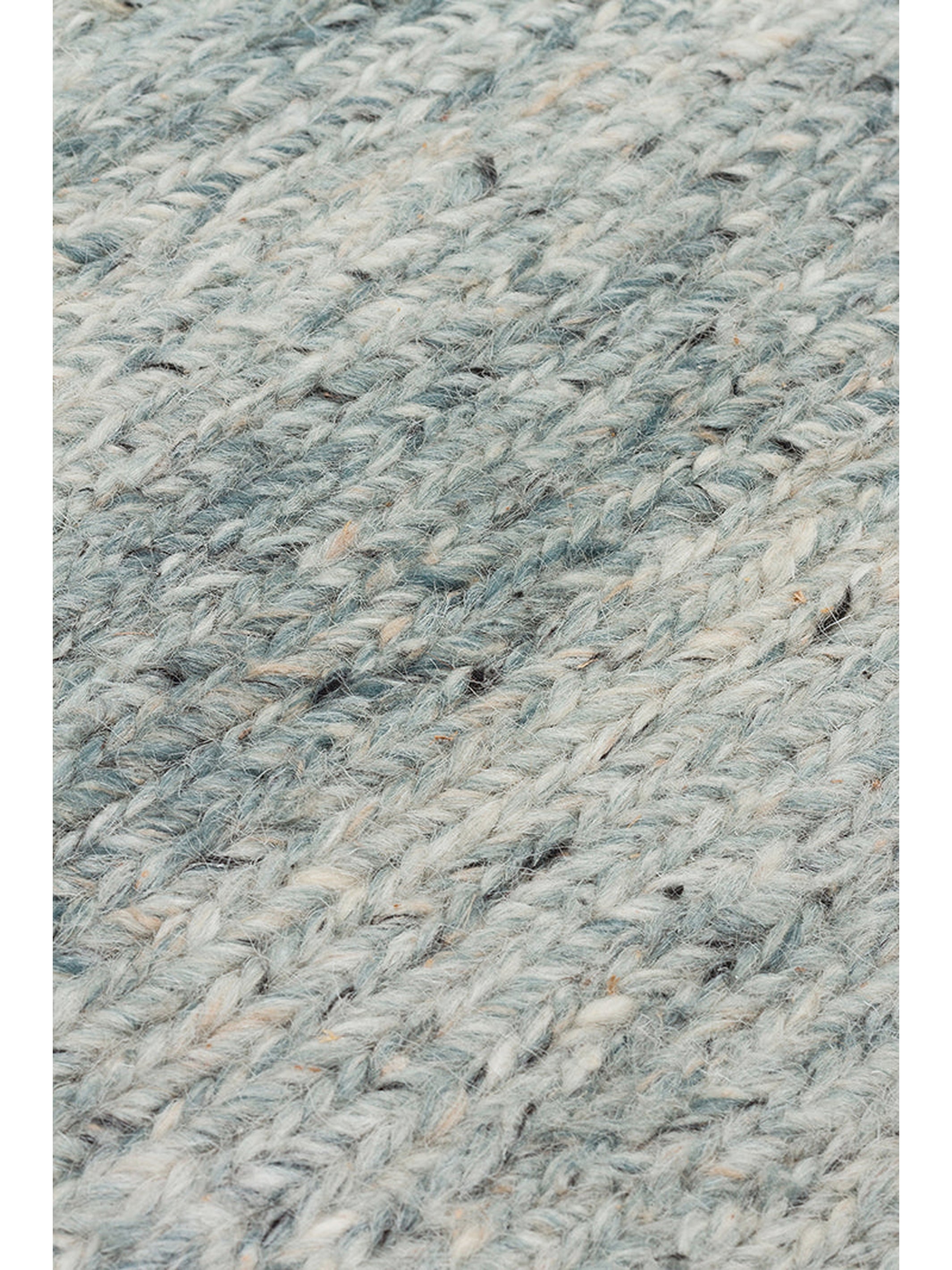 Paglia Serisi %100 Naturel Yeni Zelanda Yünü Sumak Düğümü El Dokuma Salon Oturma Odası Halı BLUE