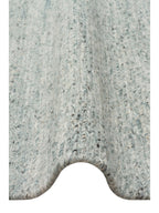 Paglia Serisi %100 Naturel Yeni Zelanda Yünü Sumak Düğümü El Dokuma Salon Oturma Odası Halı BLUE