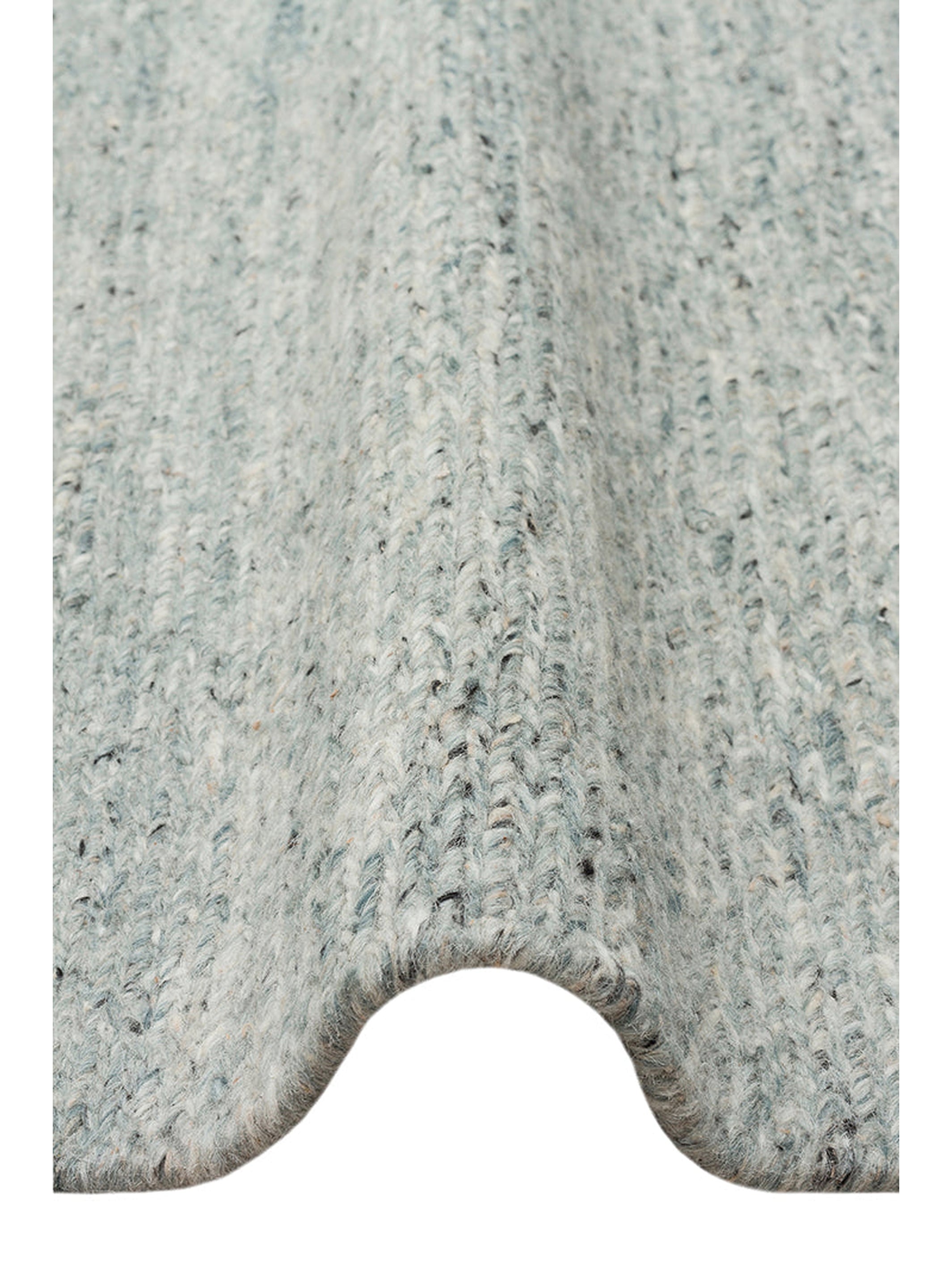 Paglia Serisi %100 Naturel Yeni Zelanda Yünü Sumak Düğümü El Dokuma Salon Oturma Odası Halı BLUE