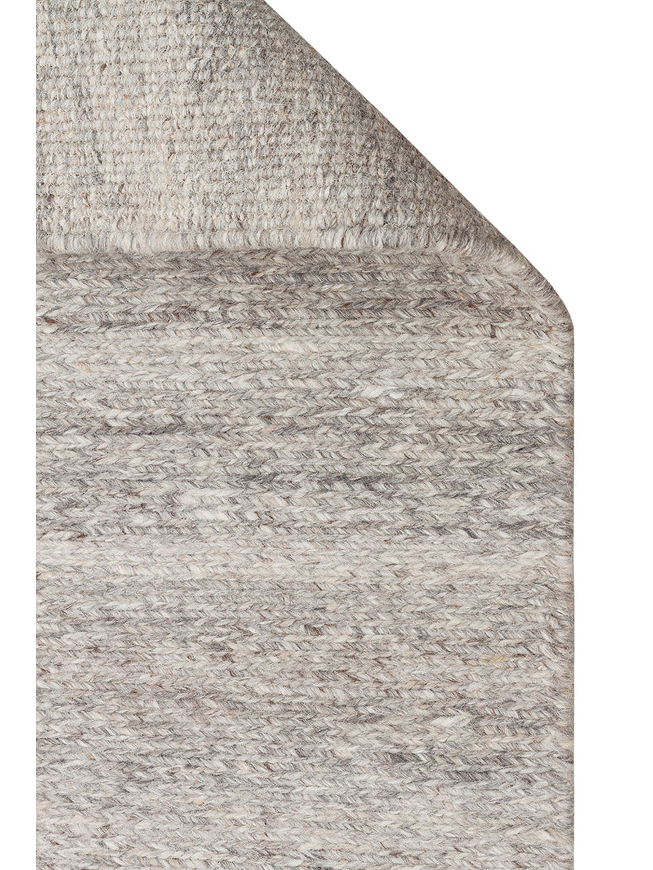 Paglia Serisi %100 Naturel Yeni Zelanda Yünü Sumak Düğümü El Dokuma Salon Oturma Odası Halı GREY