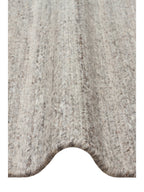 Paglia Serisi %100 Naturel Yeni Zelanda Yünü Sumak Düğümü El Dokuma Salon Oturma Odası Halı GREY