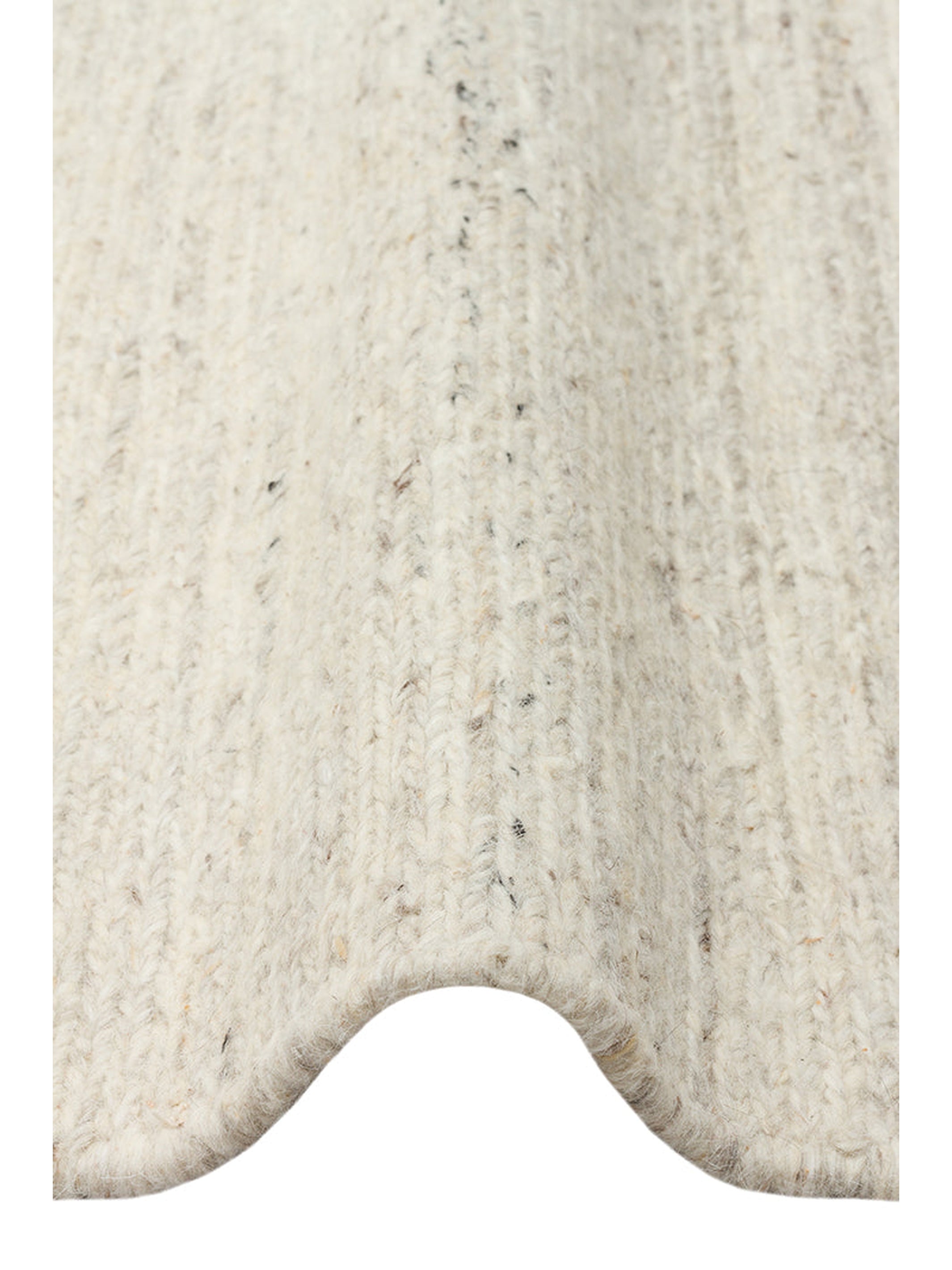 Paglia Serisi %100 Naturel Yeni Zelanda Yünü Sumak Düğümü El Dokuma Salon Oturma Odası Halı IVORY