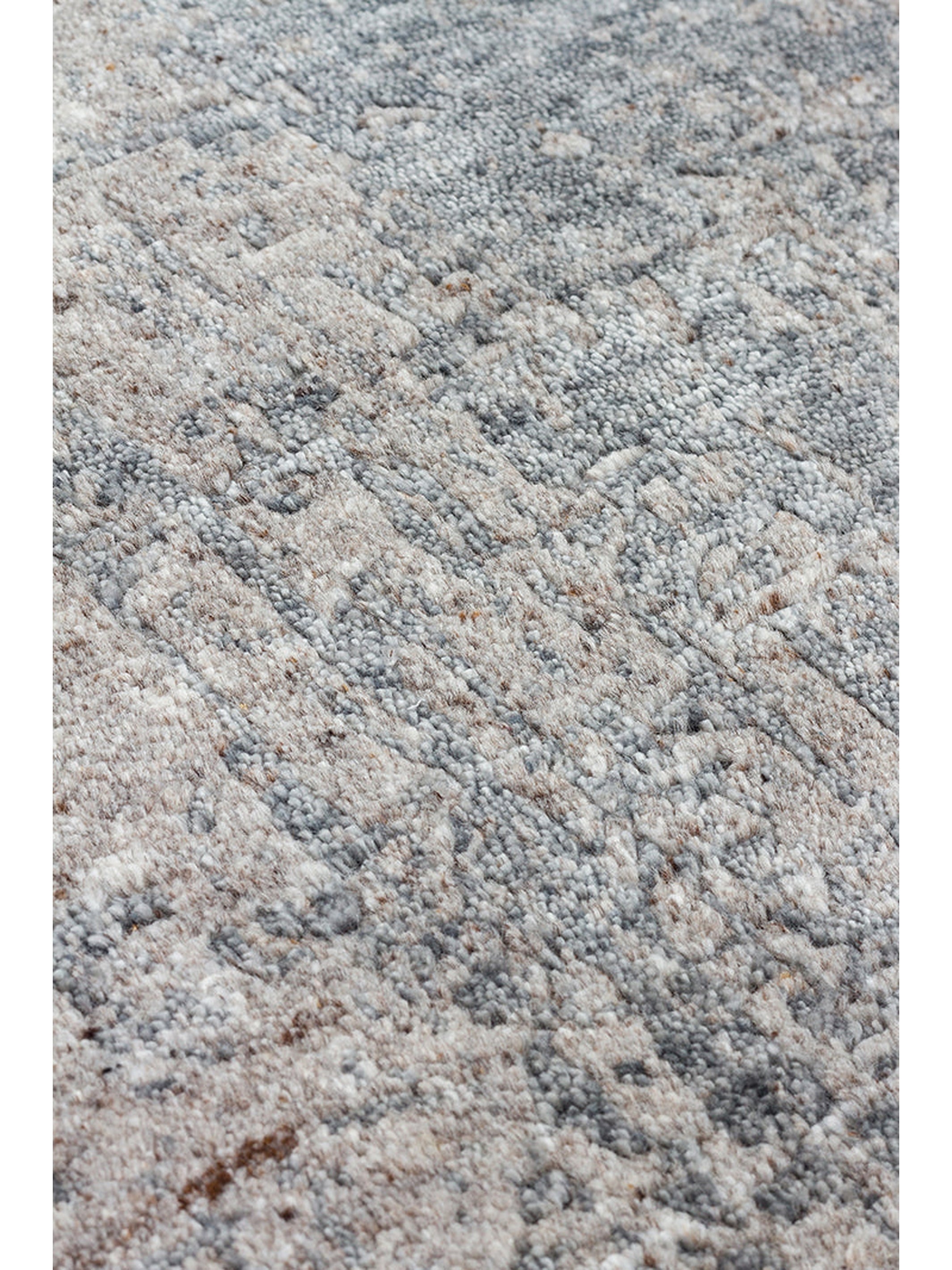 Palette Serisi %100 Naturel Yün Viskon Pamuk El Dokuma İskandinav Salon Oturma Odası Halı COALD