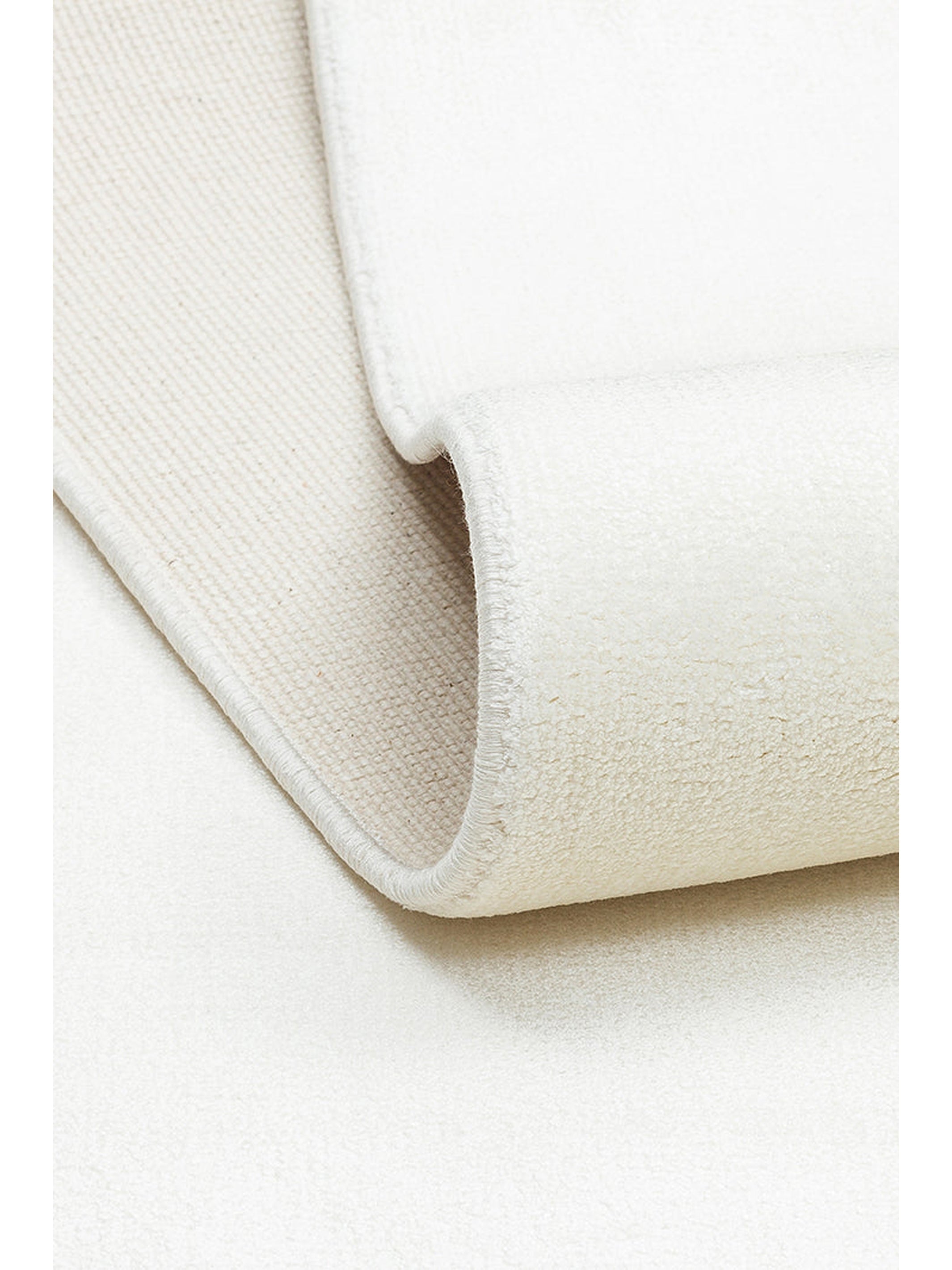 Queen Serisi %100 Naturel Viskon Parlak Modern El Emeğiyle Üretilen Salon Oturma Odası Halı WHITE