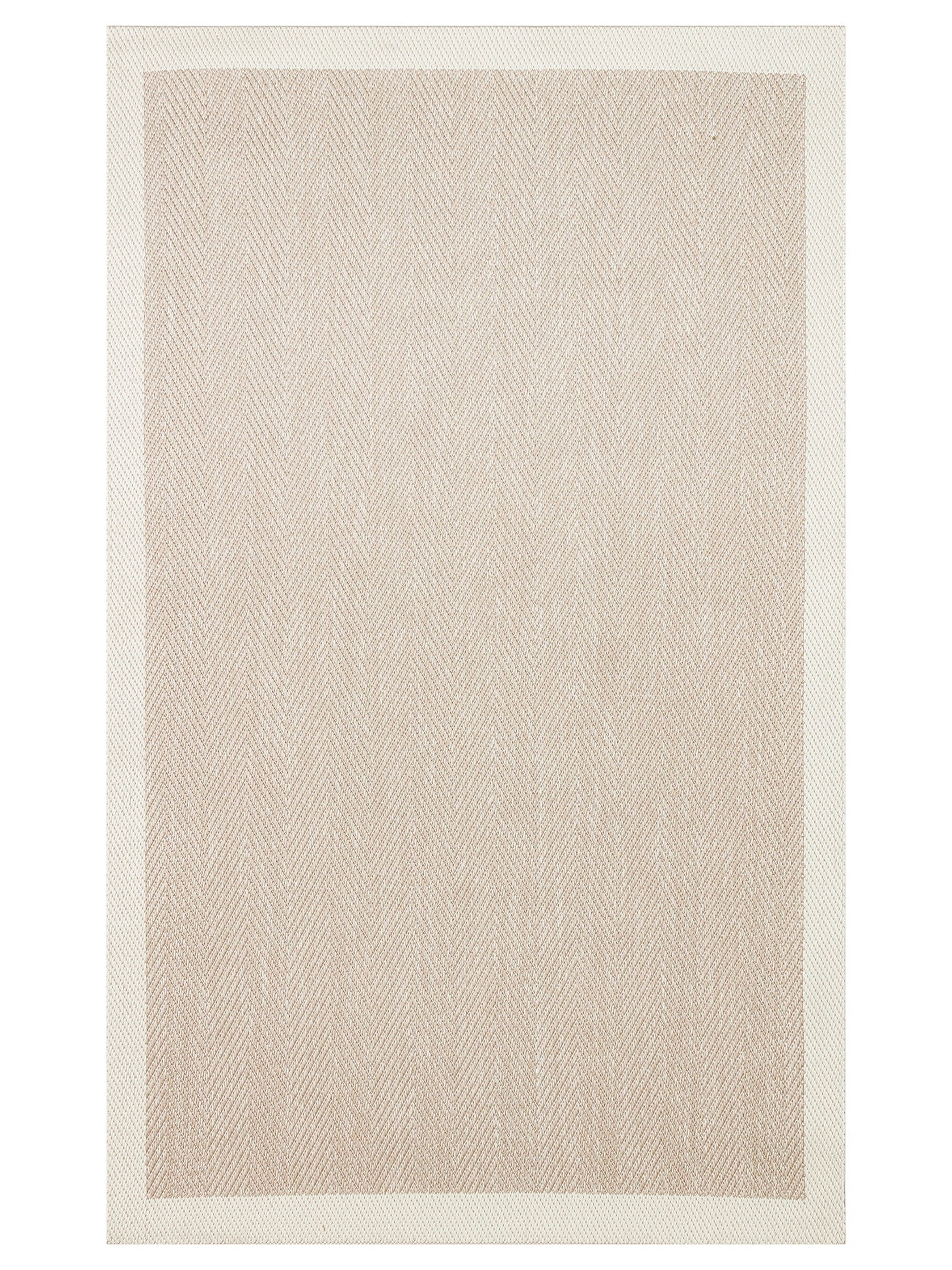 Resort Pamuklu Kaymaz Tabanlı Oturma Odası Koridor Antre Mutfak Şık Kilim 02 BEIGE