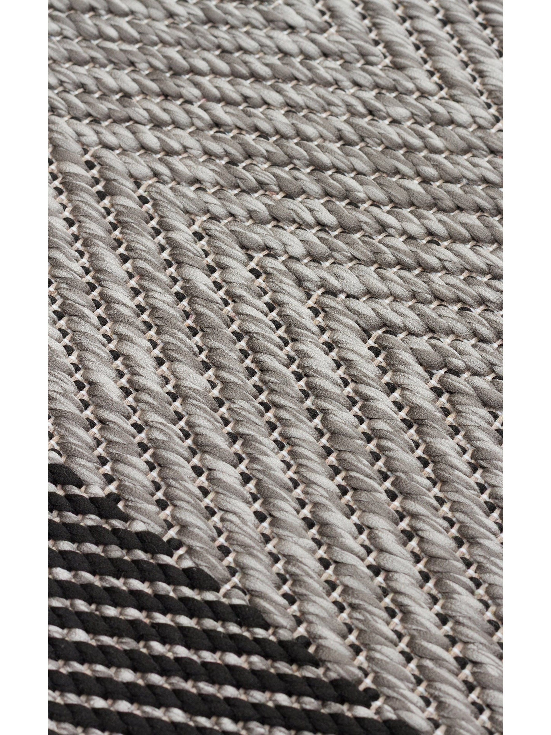 Resort Pamuklu Kaymaz Tabanlı Oturma Odası Koridor Antre Mutfak Şık Kilim 02 DARK GREY