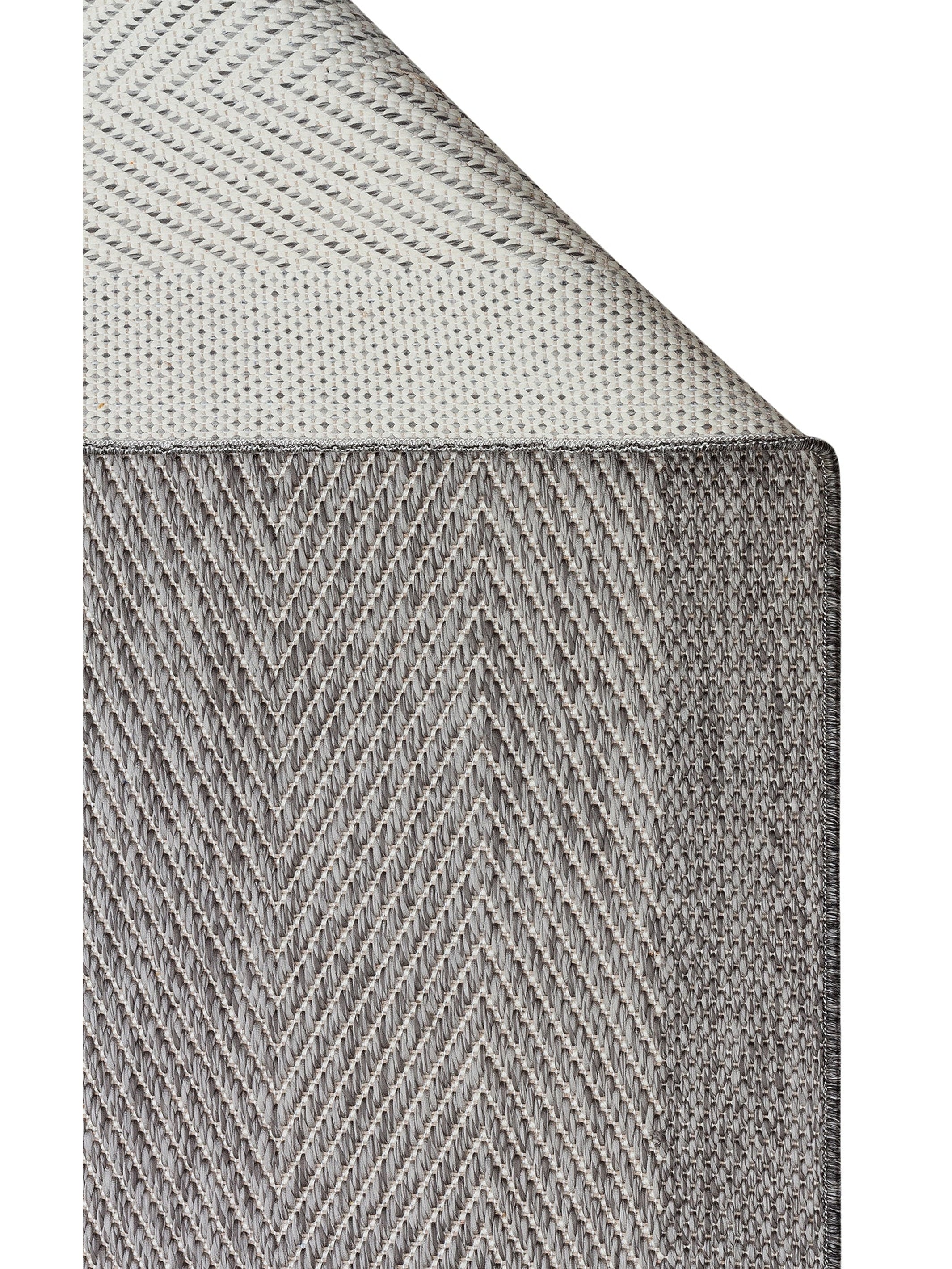 Resort Pamuklu Kaymaz Tabanlı Oturma Odası Koridor Antre Mutfak Şık Kilim 02 GREY