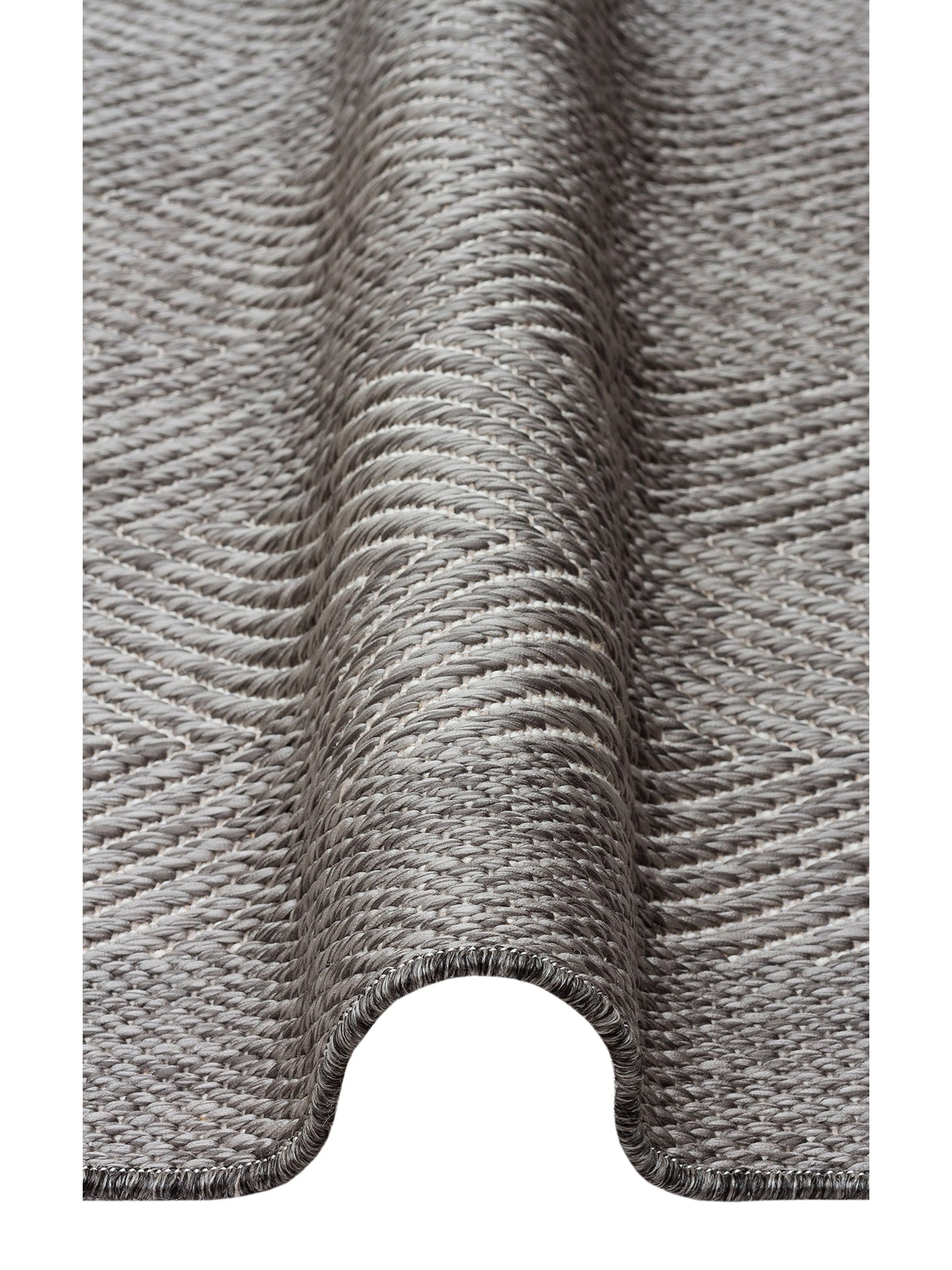 Resort Pamuklu Kaymaz Tabanlı Oturma Odası Koridor Antre Mutfak Şık Kilim 02 GREY