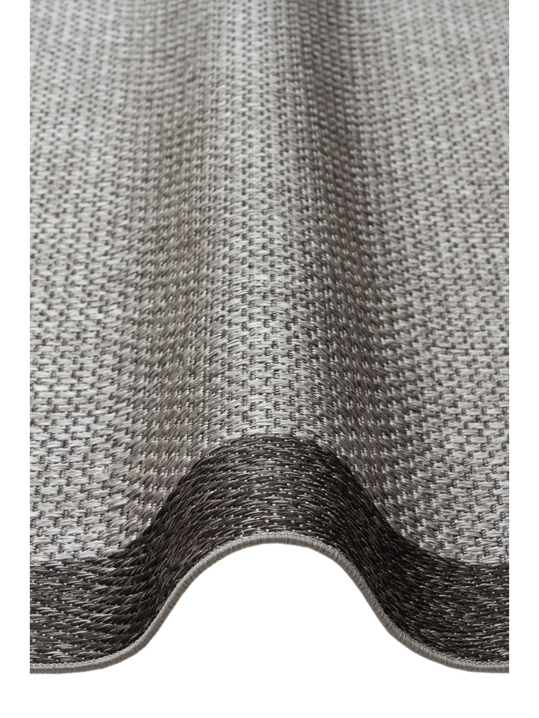 Resort Serisi Bordürlü Hav Toz Vermez Kaymaz Tabanlı Şık Kilim 05 ANTRASIT BLACK