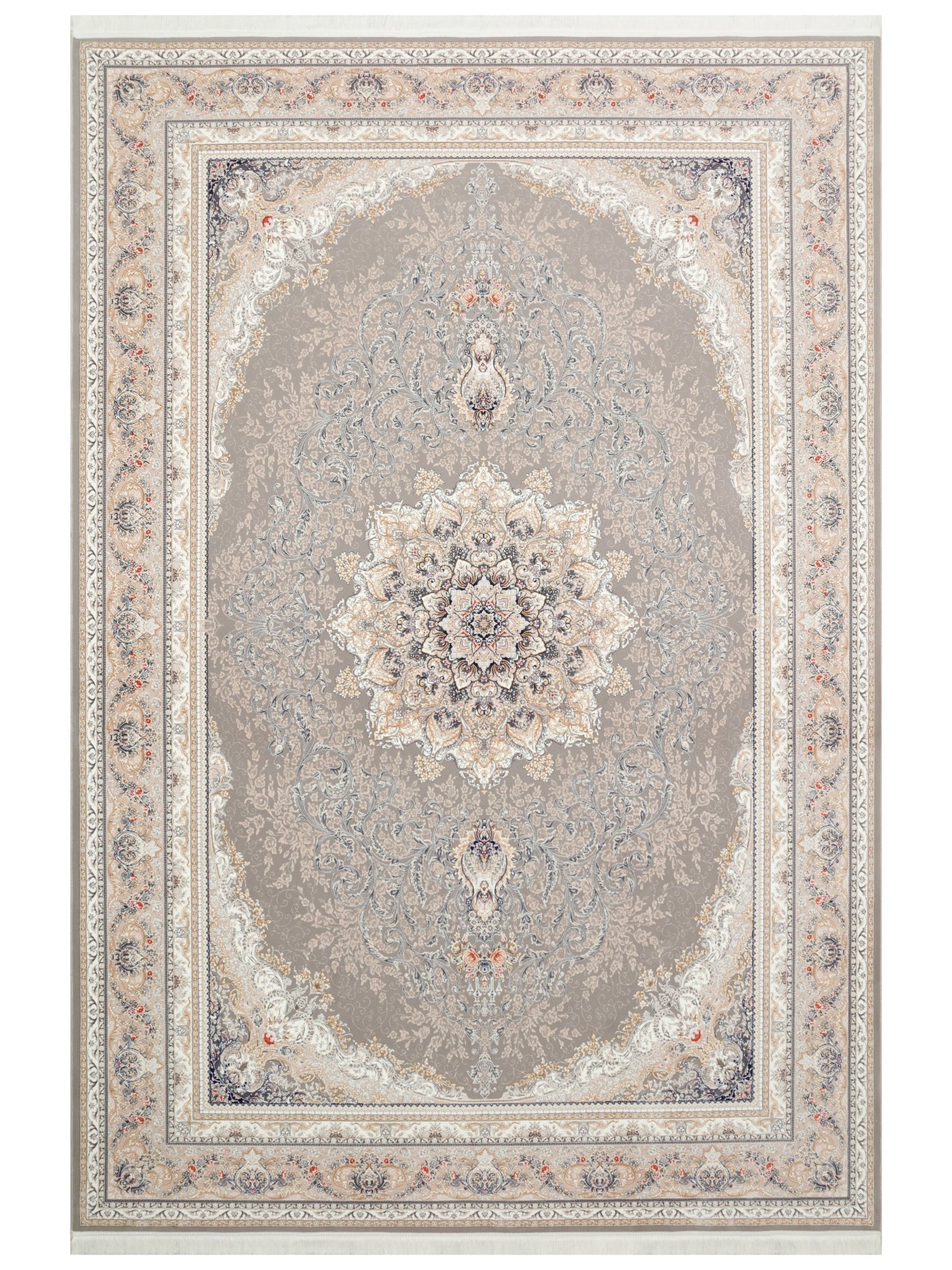 Tahran Serisi Klasik Desenli Yüksek Kalite Sık Dokuma Özel Salon Oturma Odası Halı 01LGR