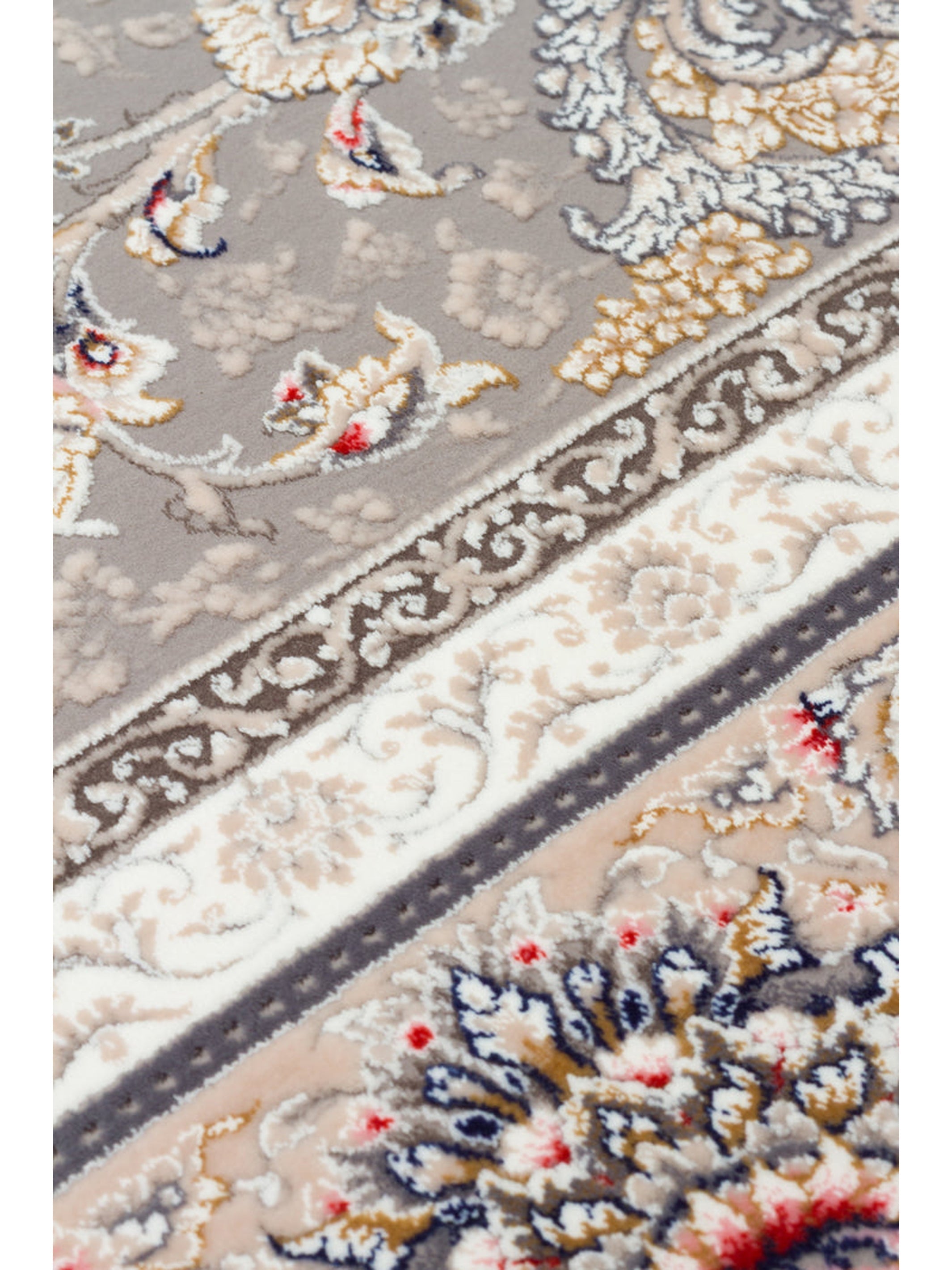 Tahran Serisi Klasik Desenli Yüksek Kalite Sık Dokuma Özel Salon Oturma Odası Halı 02LGR