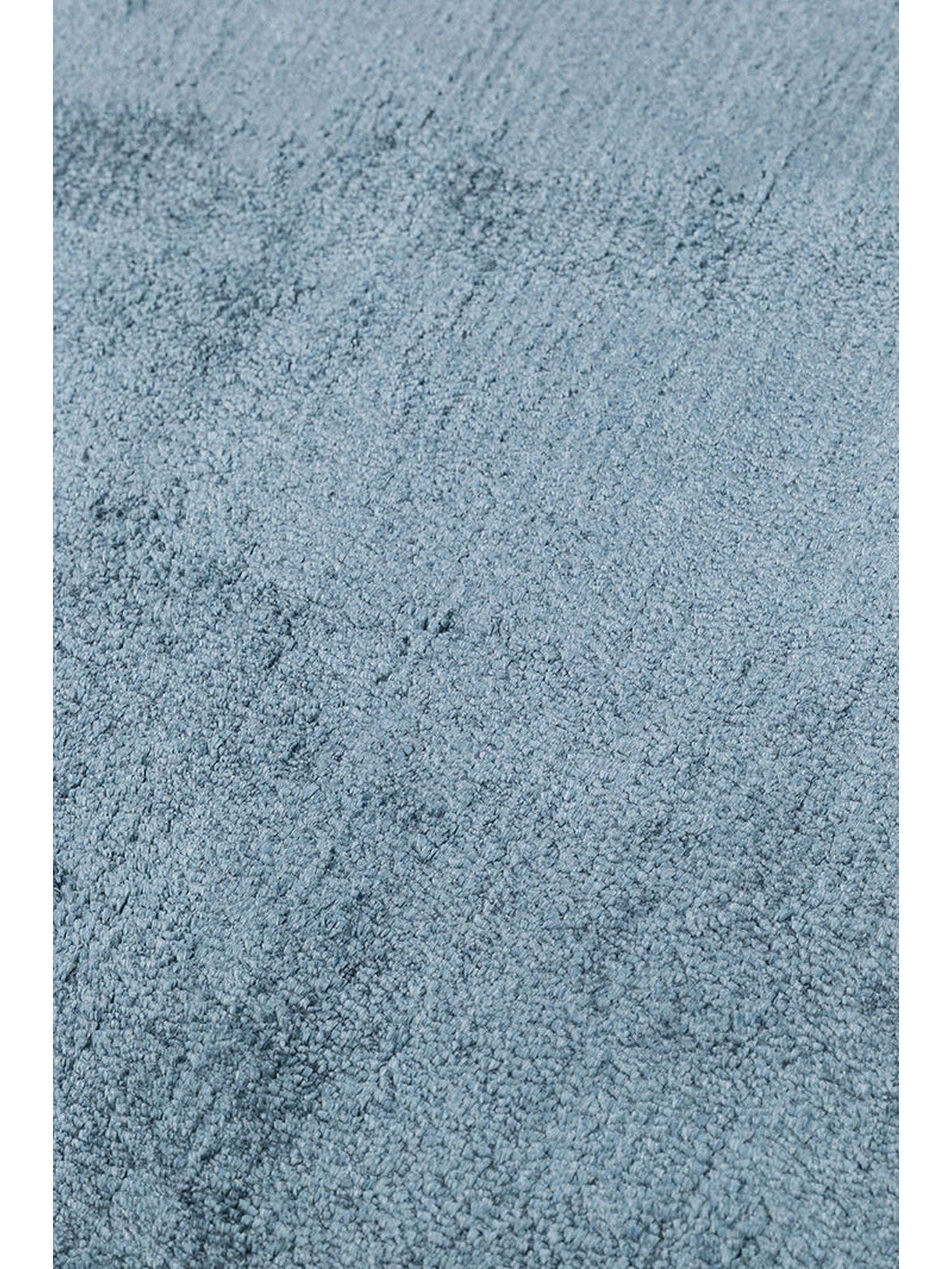 Victoria Serisi %100 Naturel Viskon El Dokuma Sade Modern Salon Oturma Odası Yatak Odası Halı BLUE