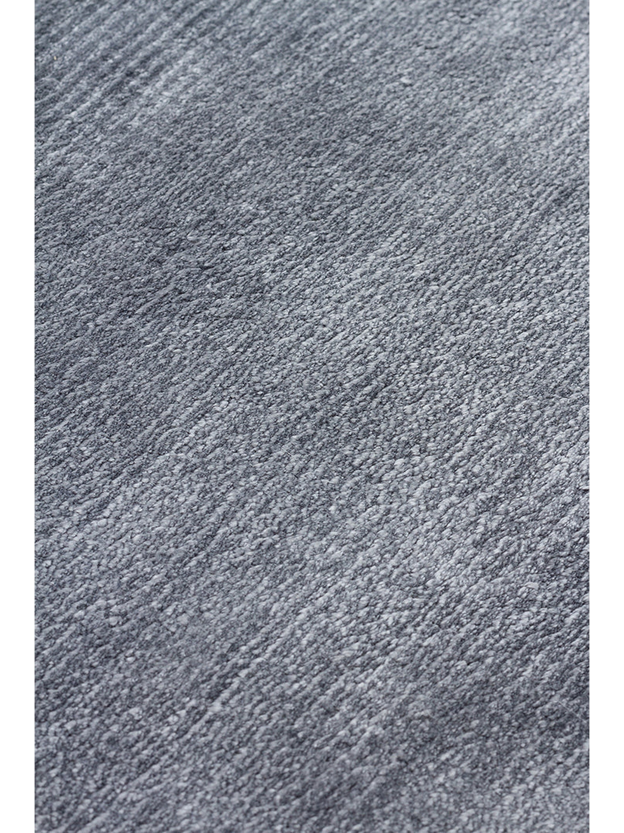 Victoria Serisi %100 Naturel Viskon El Dokuma Sade Modern Salon Oturma Odası Yatak Odası Halı COAL