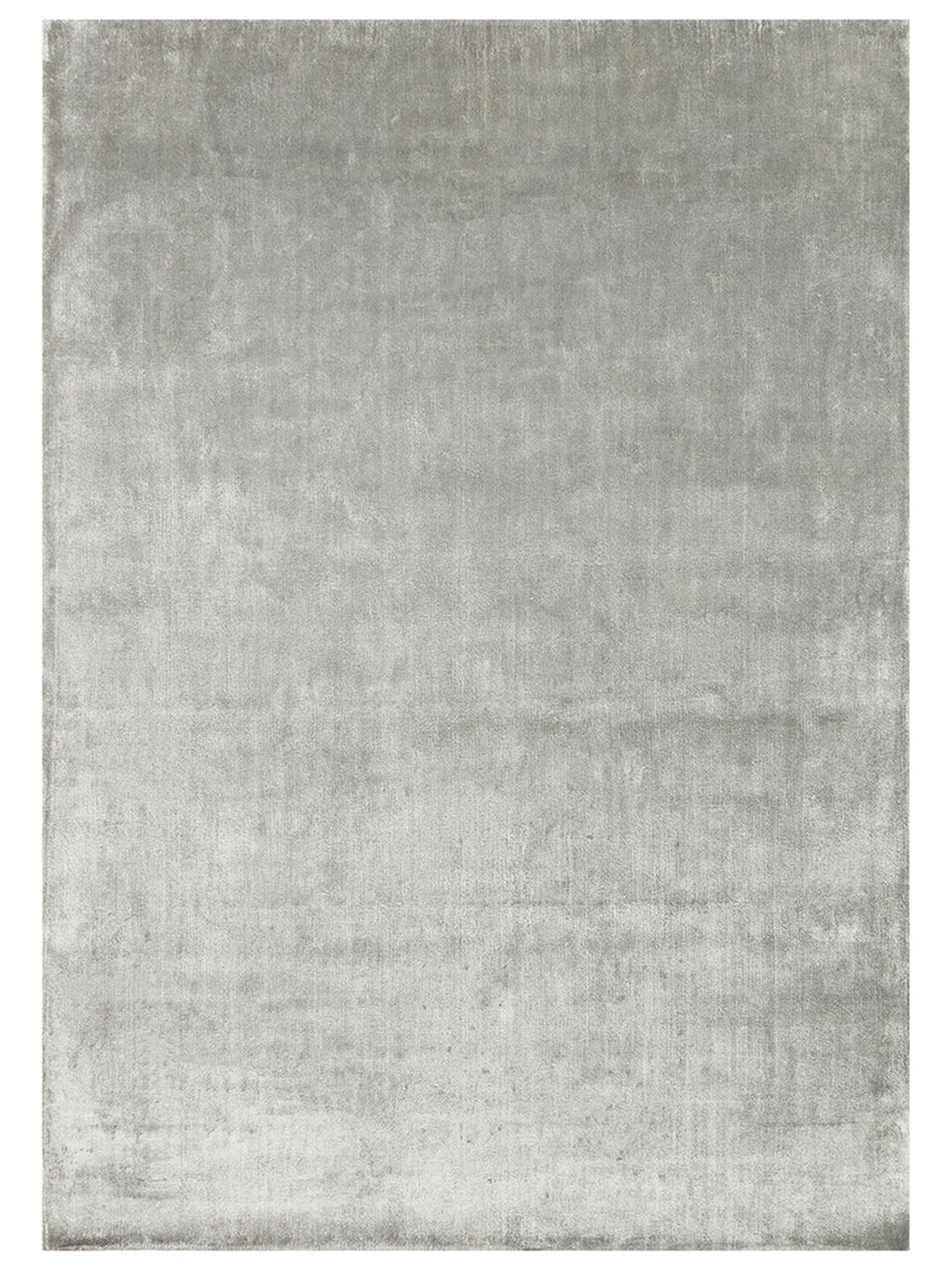 Victoria Serisi %100 Naturel Viskon El Dokuma Sade Modern Salon Oturma Odası Yatak Odası Halı GREY