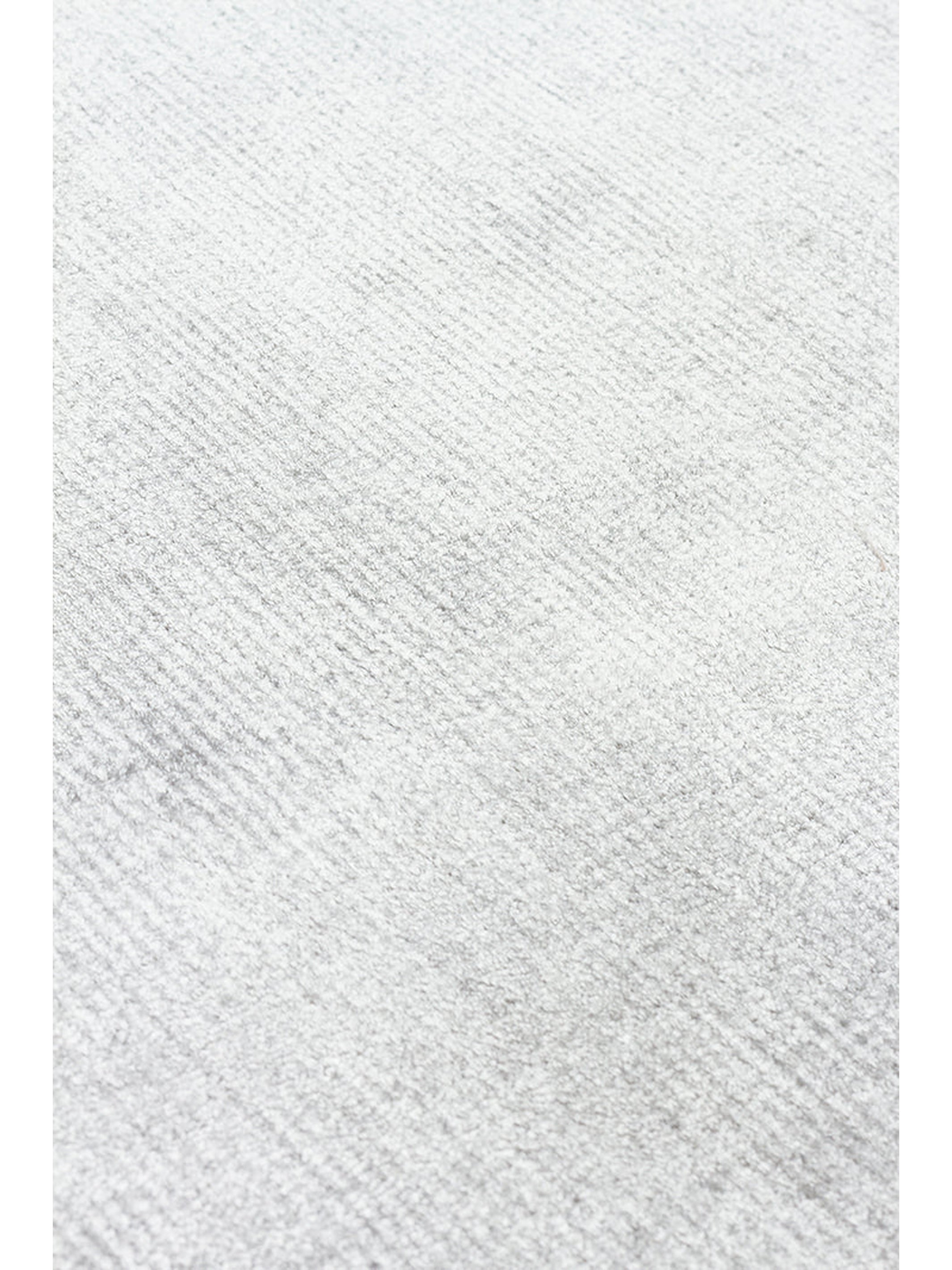 Victoria Serisi %100 Naturel Viskon El Dokuma Sade Modern Salon Oturma Odası Yatak Odası Halı GREY