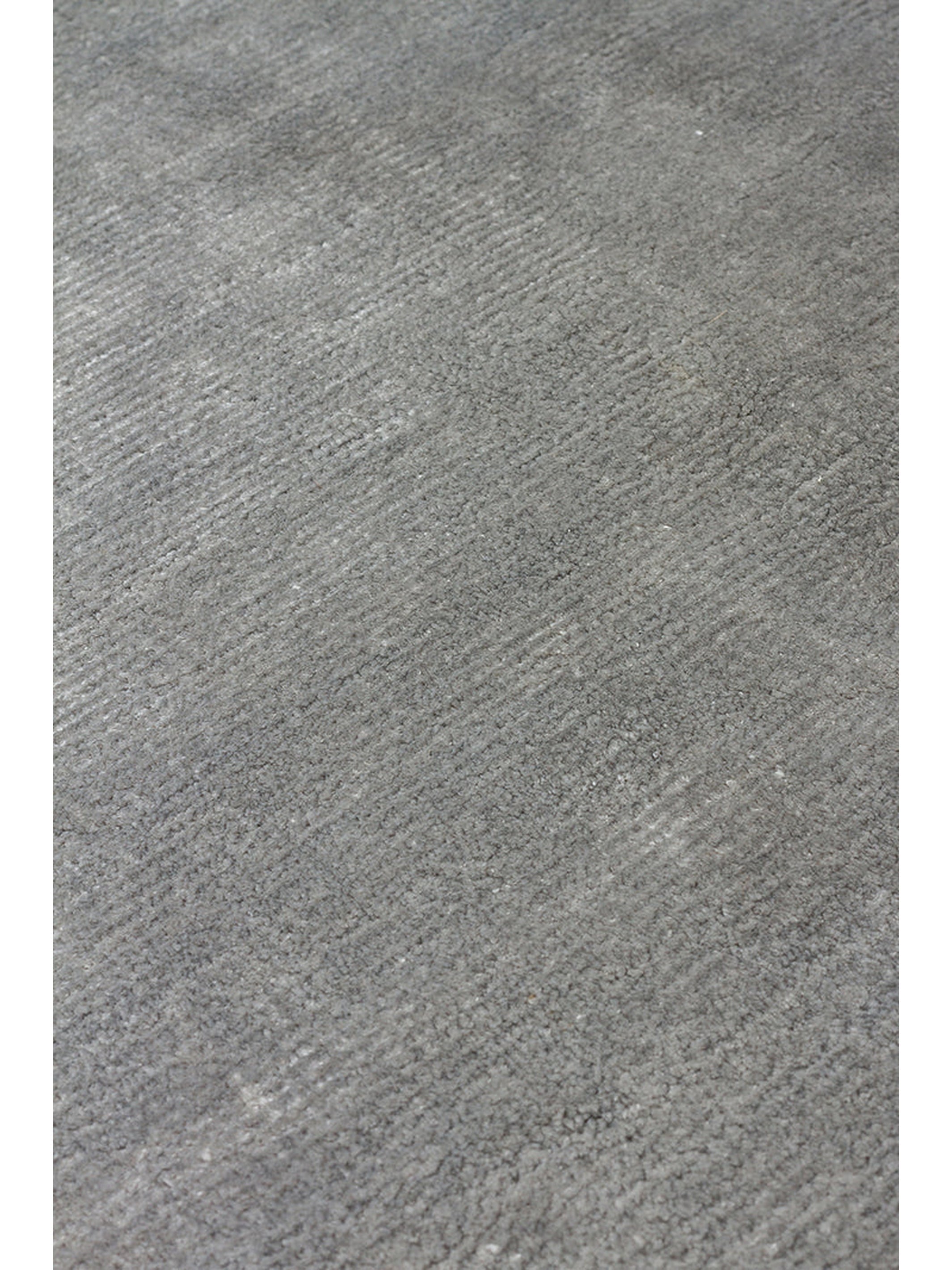 Victoria Serisi %100 Naturel Viskon El Dokuma Sade Modern Salon Oturma Odası Yatak Odası Halı GREY