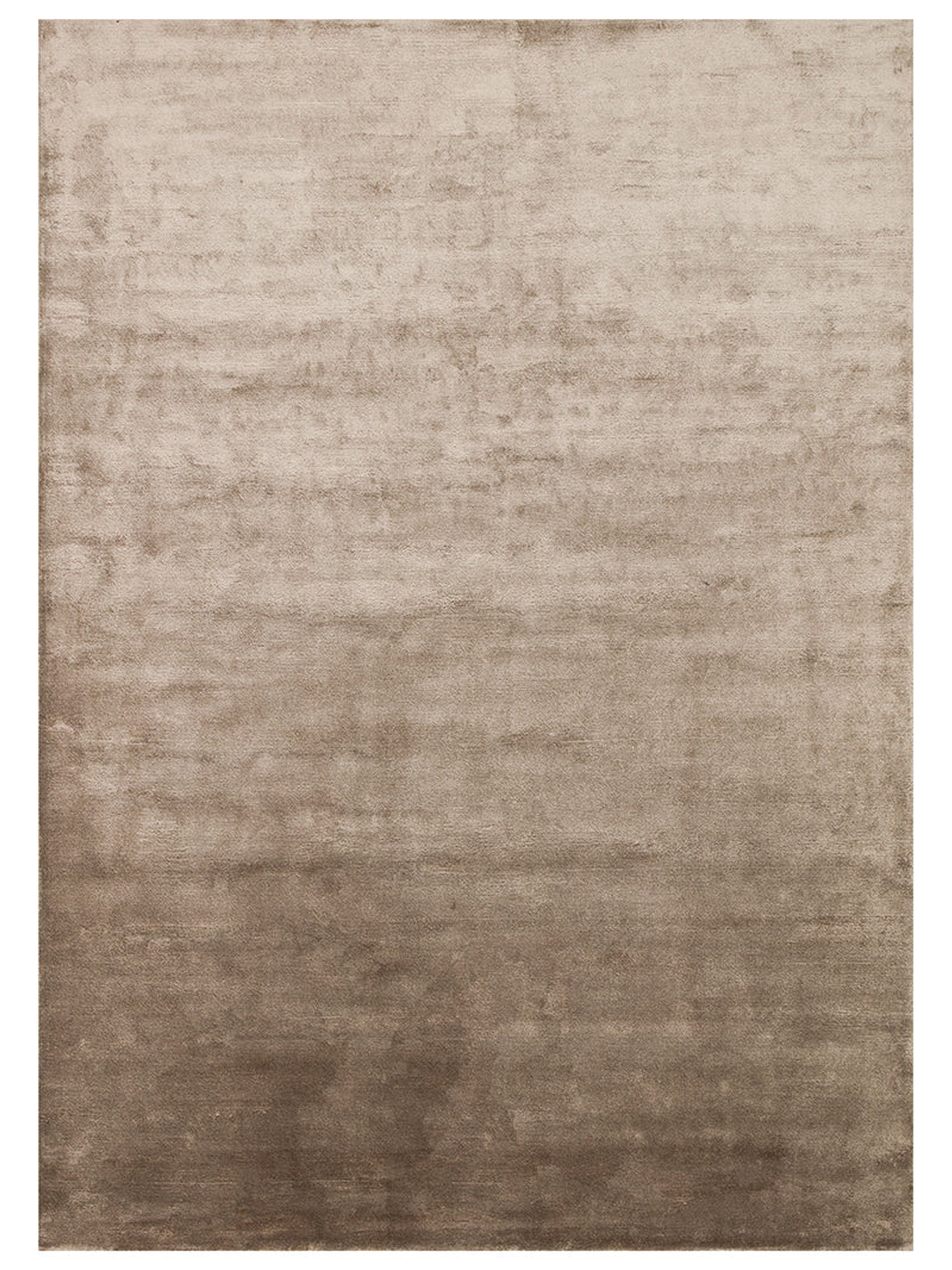 Victoria Serisi %100 Naturel Viskon El Dokuma Sade Modern Salon Oturma Odası Yatak Odası Halı TAUPE