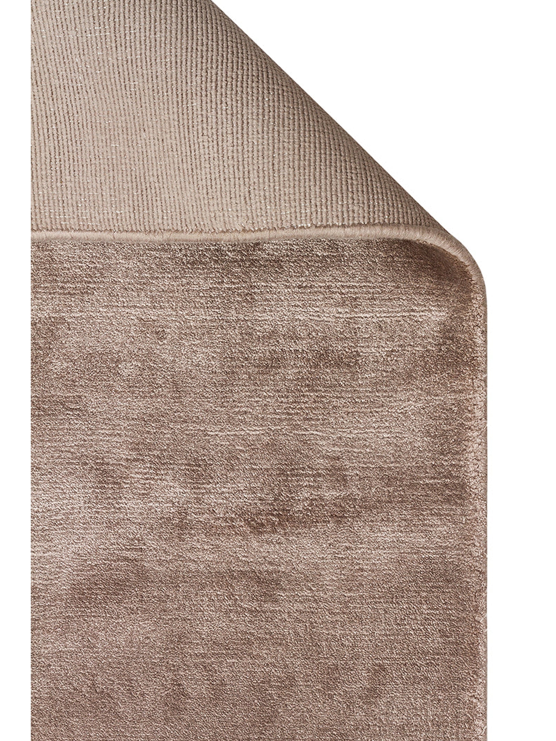 Victoria Serisi %100 Naturel Viskon El Dokuma Sade Modern Salon Oturma Odası Yatak Odası Halı TAUPE