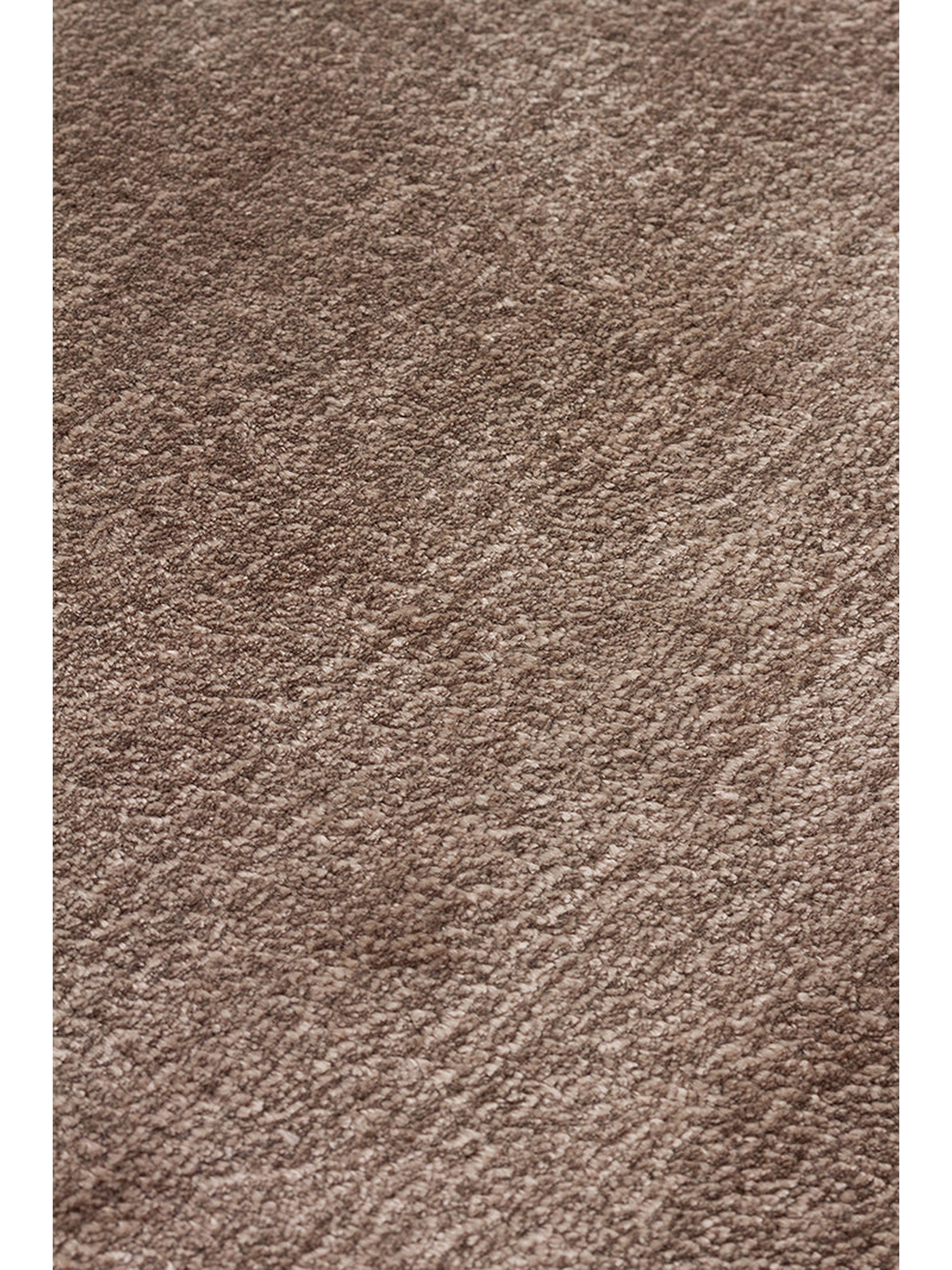 Victoria Serisi %100 Naturel Viskon El Dokuma Sade Modern Salon Oturma Odası Yatak Odası Halı TAUPE