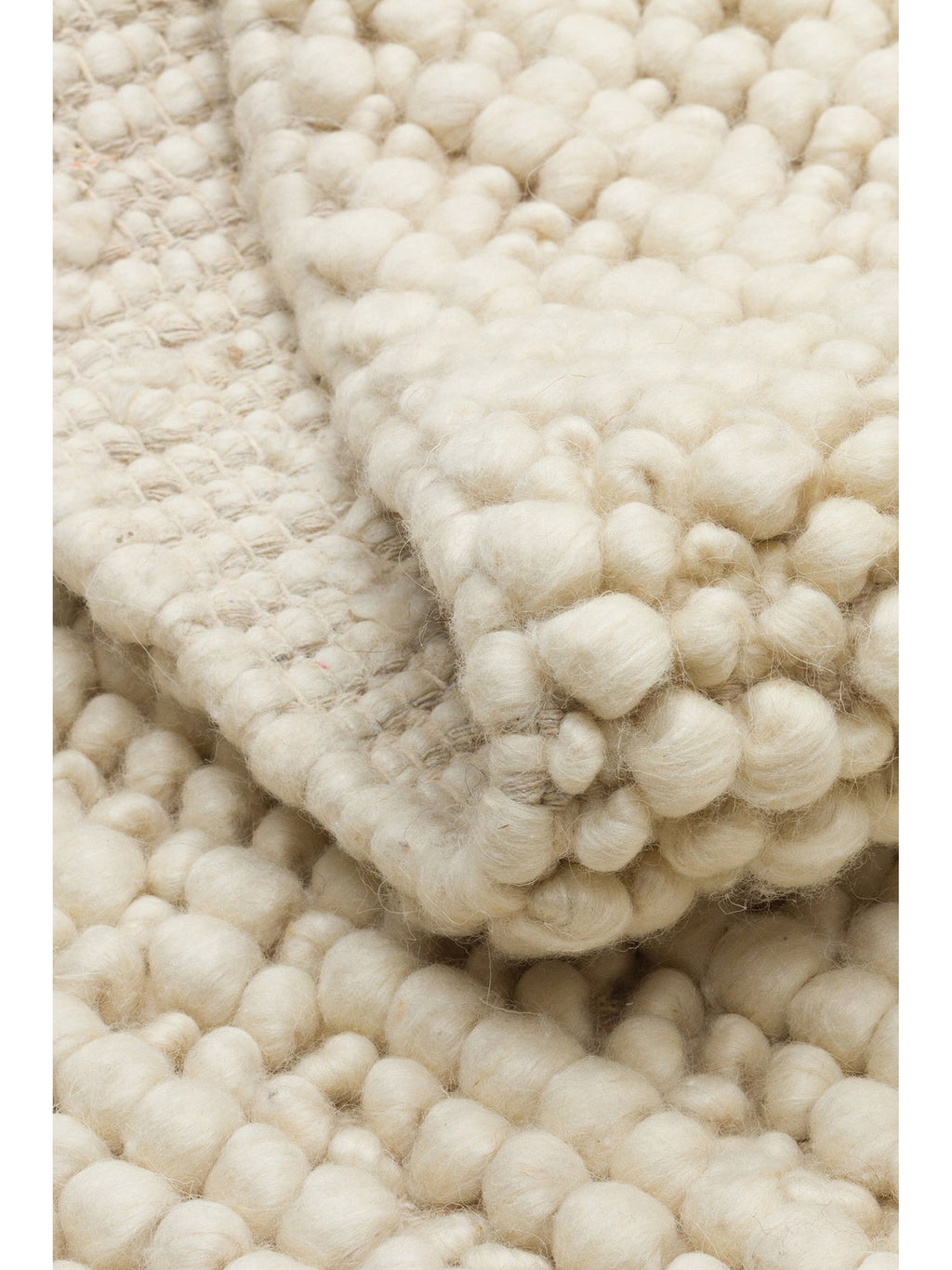 Woolstar %100 Naturel Kazak Desenli Salon Oturma Odası Koridor Antre El Dokuma Örgü Halı 06 CREAM