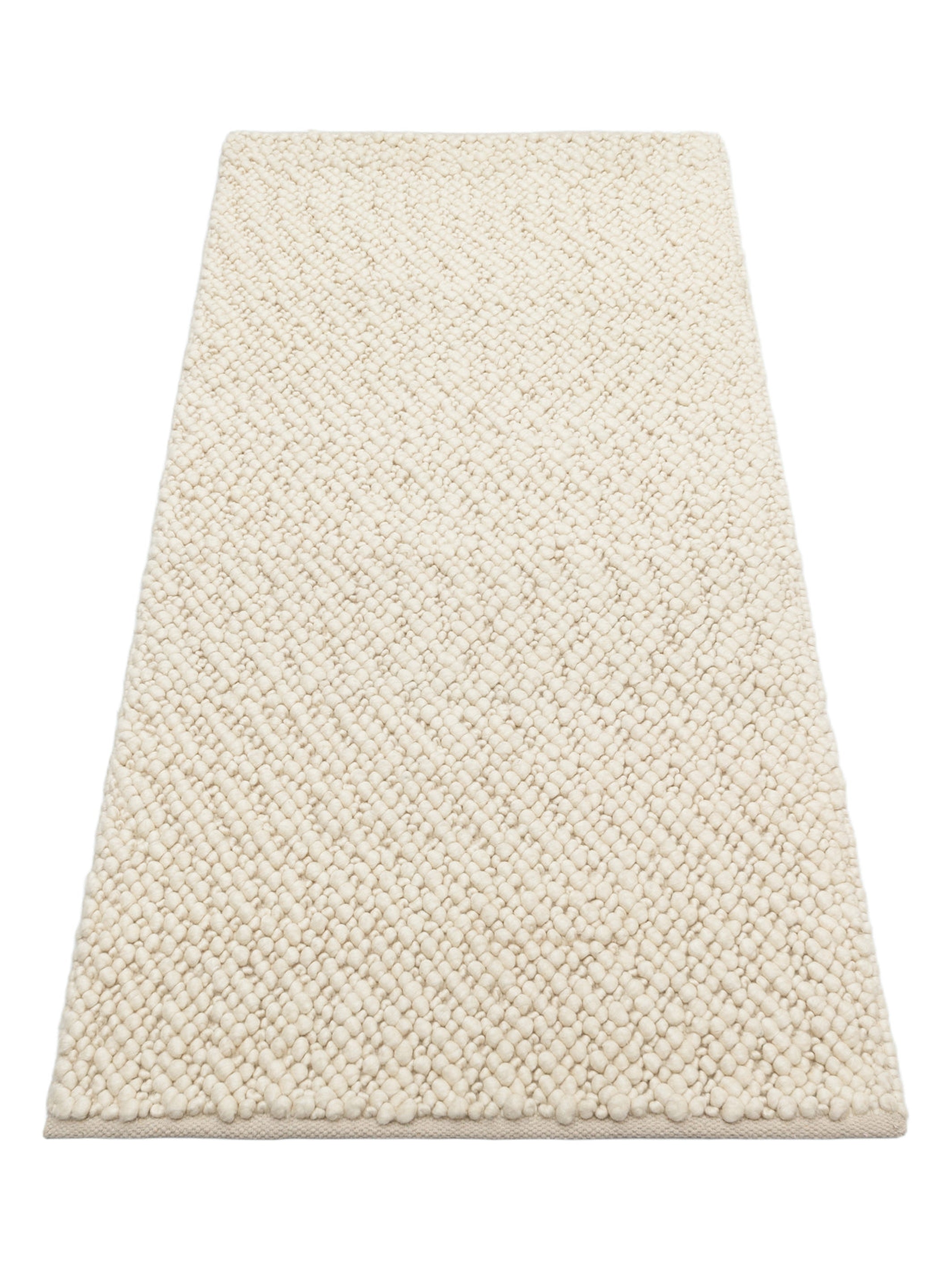 Woolstar %100 Naturel Kazak Desenli Salon Oturma Odası Koridor Antre El Dokuma Örgü Halı 06 CREAM