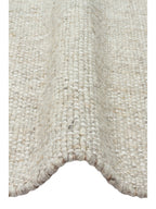 Puralana Serisi %100 Naturel Yün ve Pamuk El Dokuma İskandinav Salon Oturma Odası Yatak Odası Halı GRY