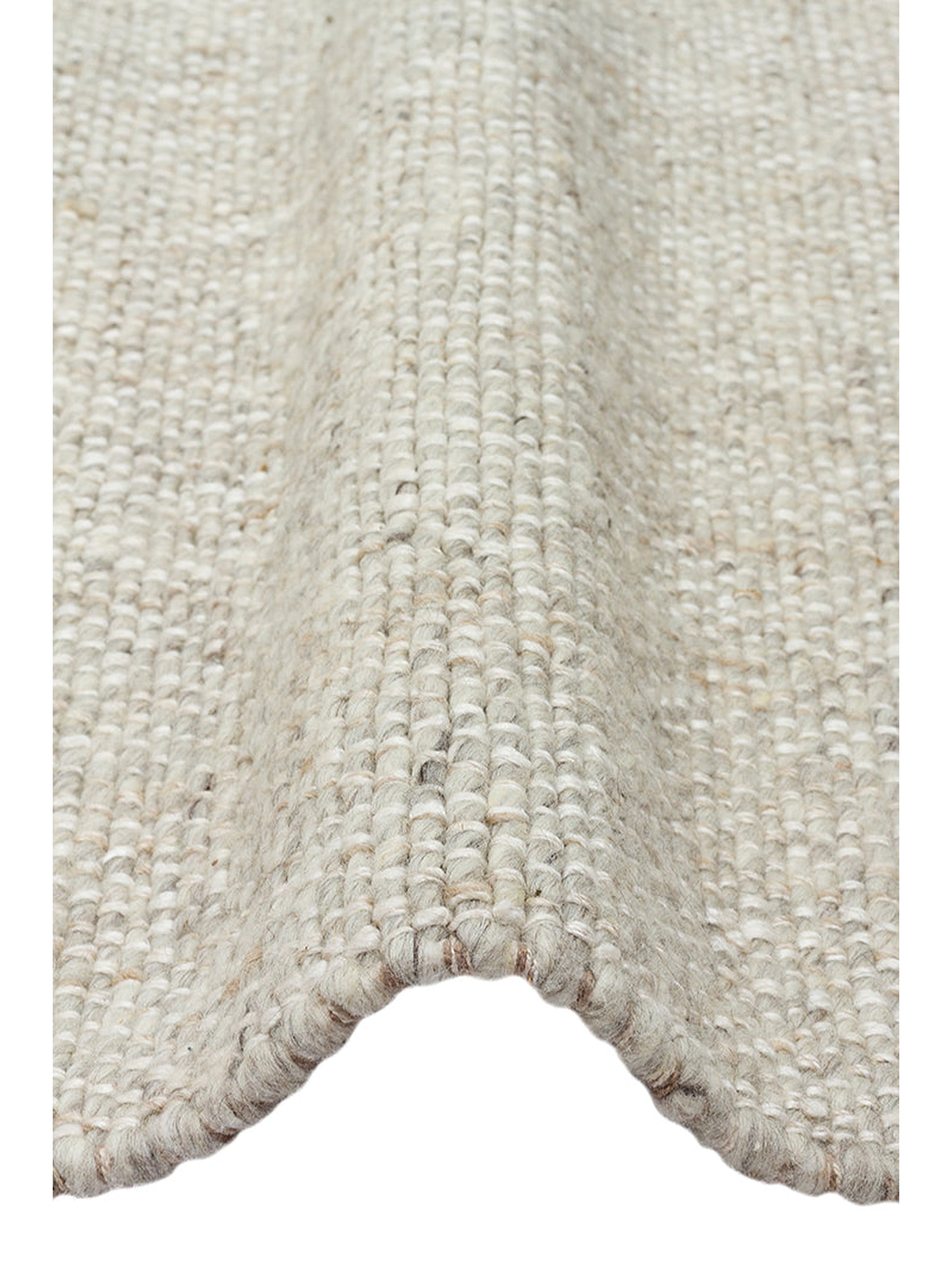 Puralana Serisi %100 Naturel Yün ve Pamuk El Dokuma İskandinav Salon Oturma Odası Yatak Odası Halı GRY