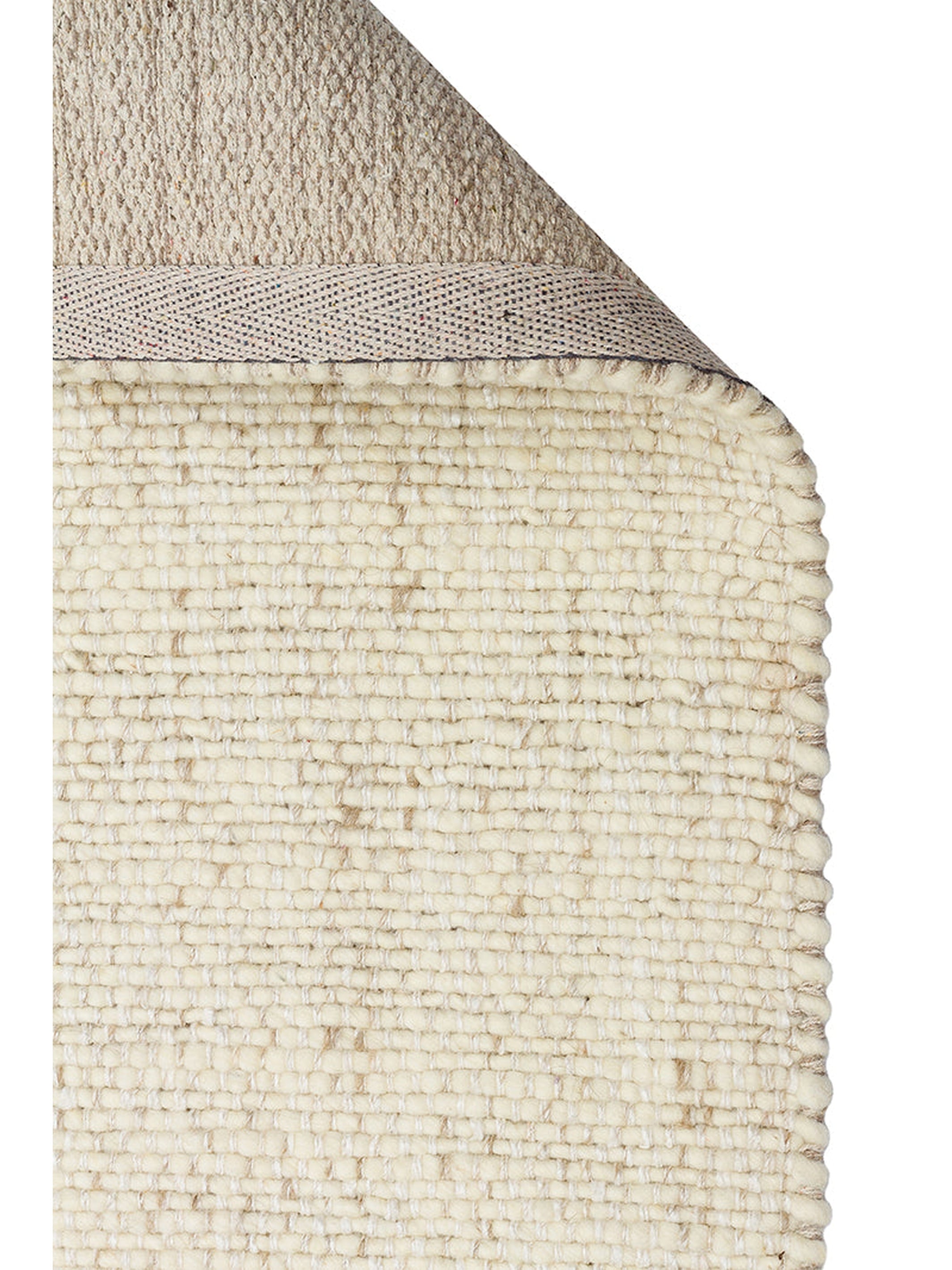 Puralana Serisi %100 Naturel Yün ve Viskon El Dokuma İskandinav Salon Oturma Odası Yatak Odası Halı IVR