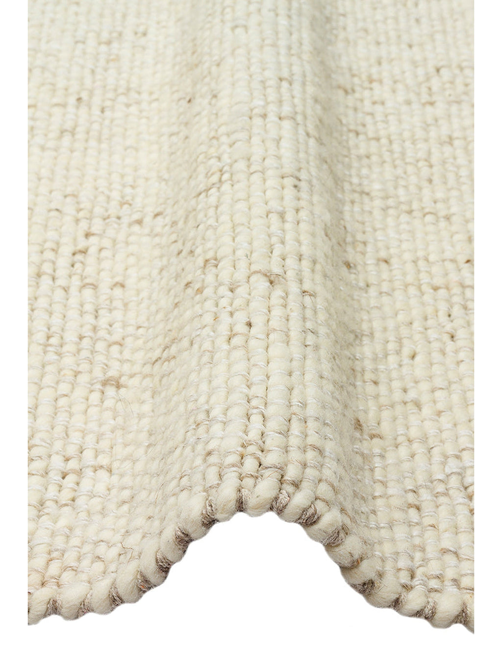 Puralana Serisi %100 Naturel Yün ve Viskon El Dokuma İskandinav Salon Oturma Odası Yatak Odası Halı IVR